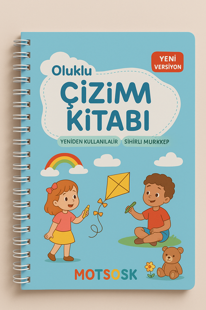 Sayıları ve Çizmeyi Öğreten Oluklu (Kabartmalı) 3’lü Kitap Seti